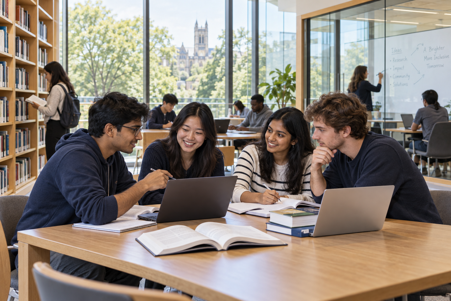 Illustrative university experience: Learning, together